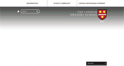 Desktop Screenshot of london-oratory.org